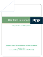 Download Hair Care Sector Analysis by Jatin Bhagat SN39514357 doc pdf