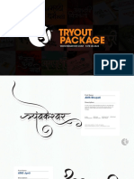 Tryout Package for Indian Fonts