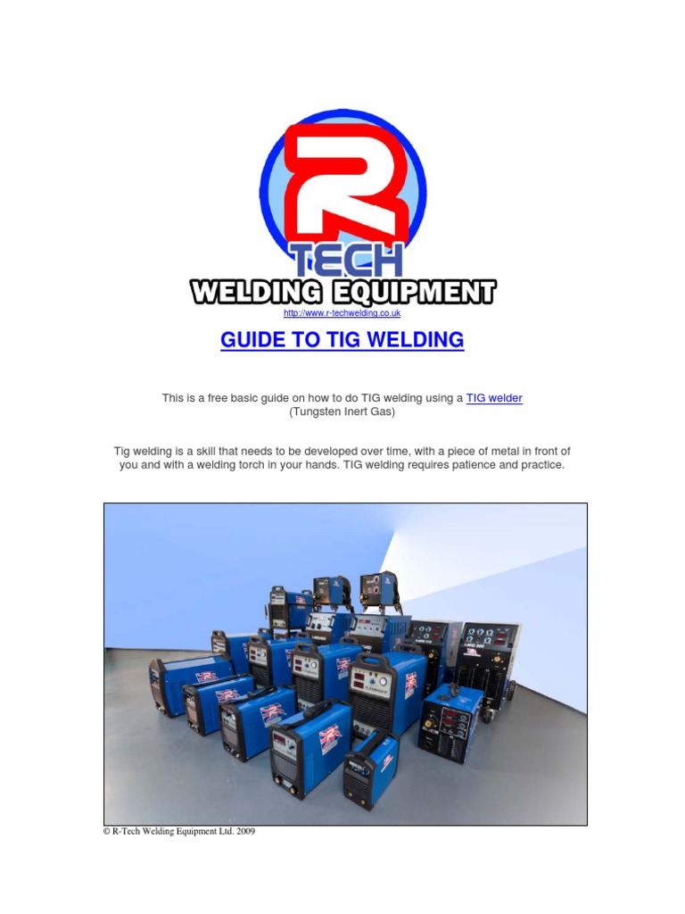 Free How To Do TIG Welding Guide PDF Welding Construction