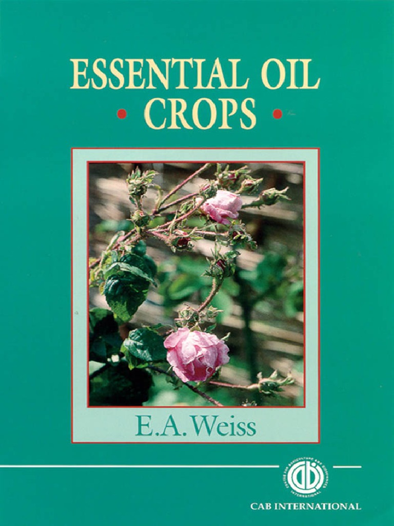 Essential Oil Crops PDF Perfume Essential Oil