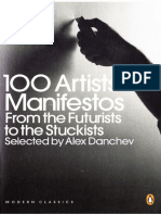100 Artists Manifestos - Alex Danchev