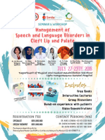 Management of Speech and Language Disorders in Cleft Lip and Palate