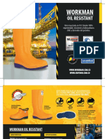 18 - Bota Workman Oil Resistant Amarillo