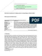 Multi-Objective Optimization of Cutting Parameters in Turning Using Grey Relational Analysis