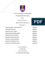 Ex Report Methanol