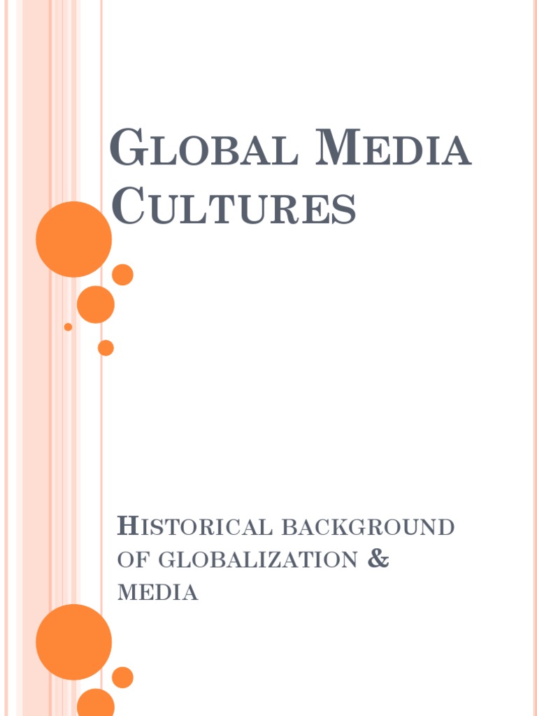 Global Media Cultures Telegraphy Printing