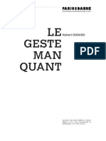 GODARD, H. Le Geste Manquant PDF