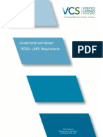 VCS Jurisdictional and Nested REDD+ Requirements, v3.0