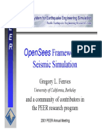 Fenves - OPEN SEES Framework for seismic simulation.pdf