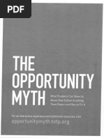 Opportunity Myth