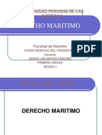 Derecho Marítimo: Contratos de Transporte