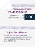 Penggolongan Gangguan Jiwa