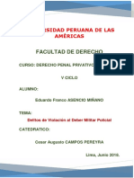 1.listo Delitos de Violacion Del Deber Militar Policial