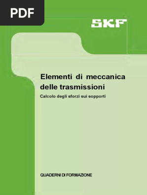 Elementi Di Meccanica Editabile Low Skf