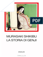 Murasaki Shikibu, A Cura Di Adriana Motti-La Storia Di Genji-Einaudi (1957)
