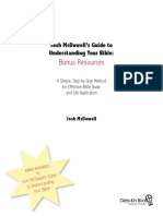 Bonus Resources: Josh Mcdowell'S Guide To Understanding Your Bible