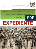 Requisitos para postular a la Escuela Militar de Chorrillos