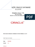 Instalação & Configuração Oracle Database