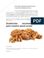 Nutrición y Salud Ocular