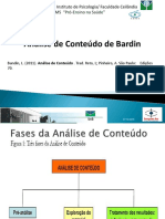 Análise de Conteúdo Bardin