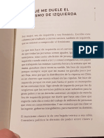 Por Qué Me Duele El Machismo de Izquierda