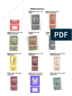 Timbres Fiscales y Notariales, Forenses