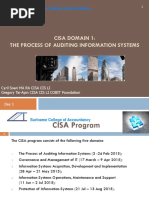 CISA Student Handout Domain1