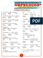 Identidades trigonométricas simplificadas