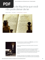 24 Livros de Alquimia Que Você Não Pode Deixar de Ler - Alquimia Operativa