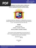 Gomez Condori Fiorela Condori Condori Betsi Lourdes