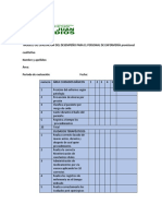 Modelo de Evaluación Del Desempeño Por Competencias para El Personal de Enfermería