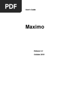 Maximo: User S Guide