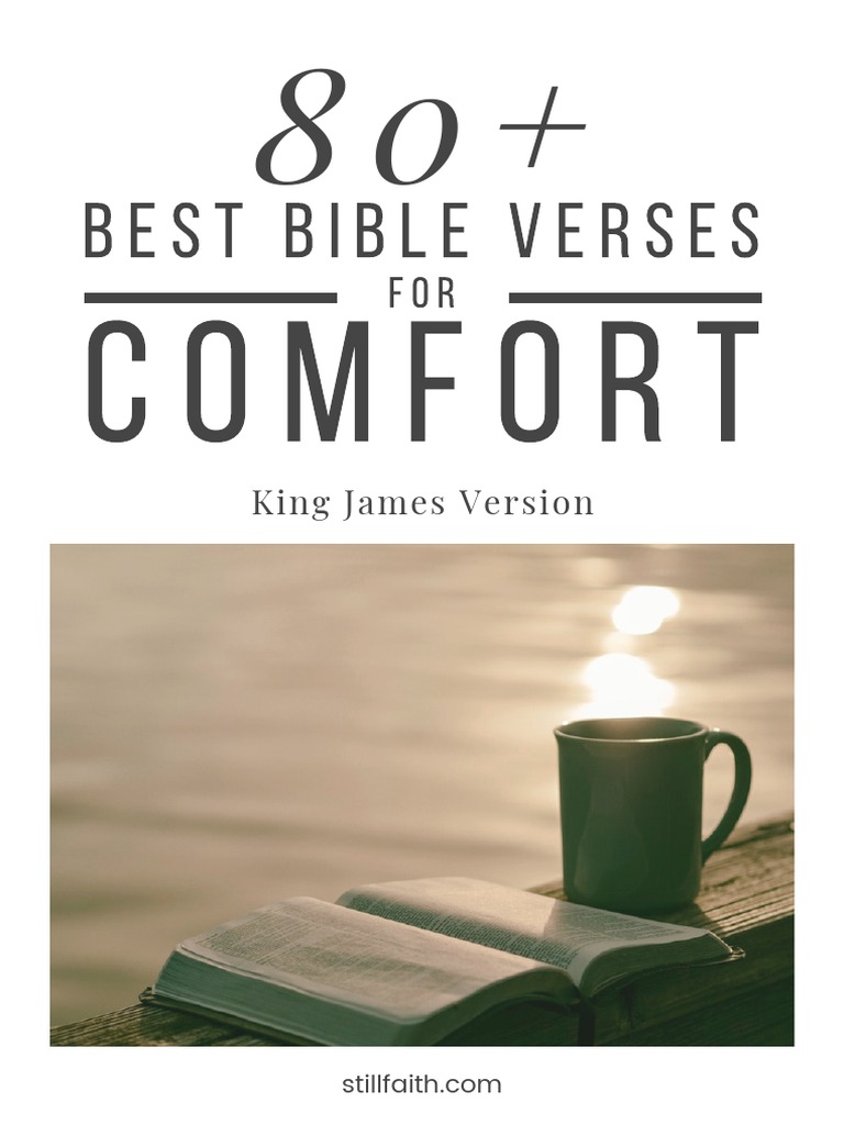 80 Best Bible Verses For Comfort King James Version Epistle
