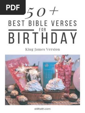 50+ Best Bible Verses For Birthday