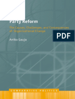 (Comparative Politics) Gauja Anika-Party Reform - The Causes Challenges