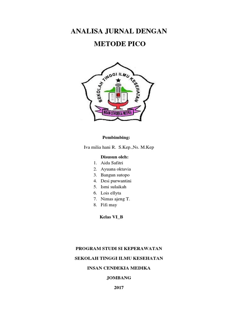 Analisa Jurnal Metode PICO | PDF