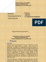 Gestión de la procura en proyectos de construcción