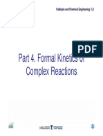 Part 4. Formal Kinetics of Complex Reactions: Catalysis As Phenomenon