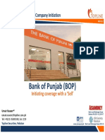 Bank of Punjab (BOP) : Pakistan Equity - Banks - Company Initiation