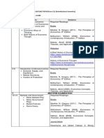 COURSE OUTLINE FOR BCEcon 121