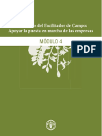 Directrices Del Facilitador de Campo - Apoyar La Puesta en Marcha de Las Empresas MÓDULO 4