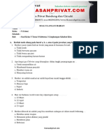 Soal Kelas 5 Tema 8 Subtema 3