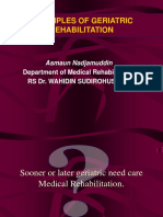 Principles of Geriatric Rehabilitation: Asmaun Nadjamuddin