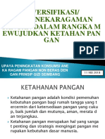 Diversifikasi Pangan Untuk Ketahanan Pangan