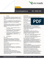 Code of Practice RC 50000 Source Rock Investigations