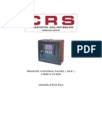 Remote Control Panel (RCP) User'S Guide