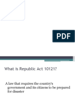 Republic Act 10121