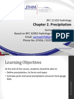 Chapter 2. Precipitation: BFC 21103 Hydrology