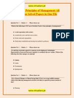 MGT503 Principles of Management All Midterm Solved Papers in One File.pdf