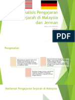 Analisis Perbandingan Pendidikan Sejarah Di Malaysia Dan Jerman